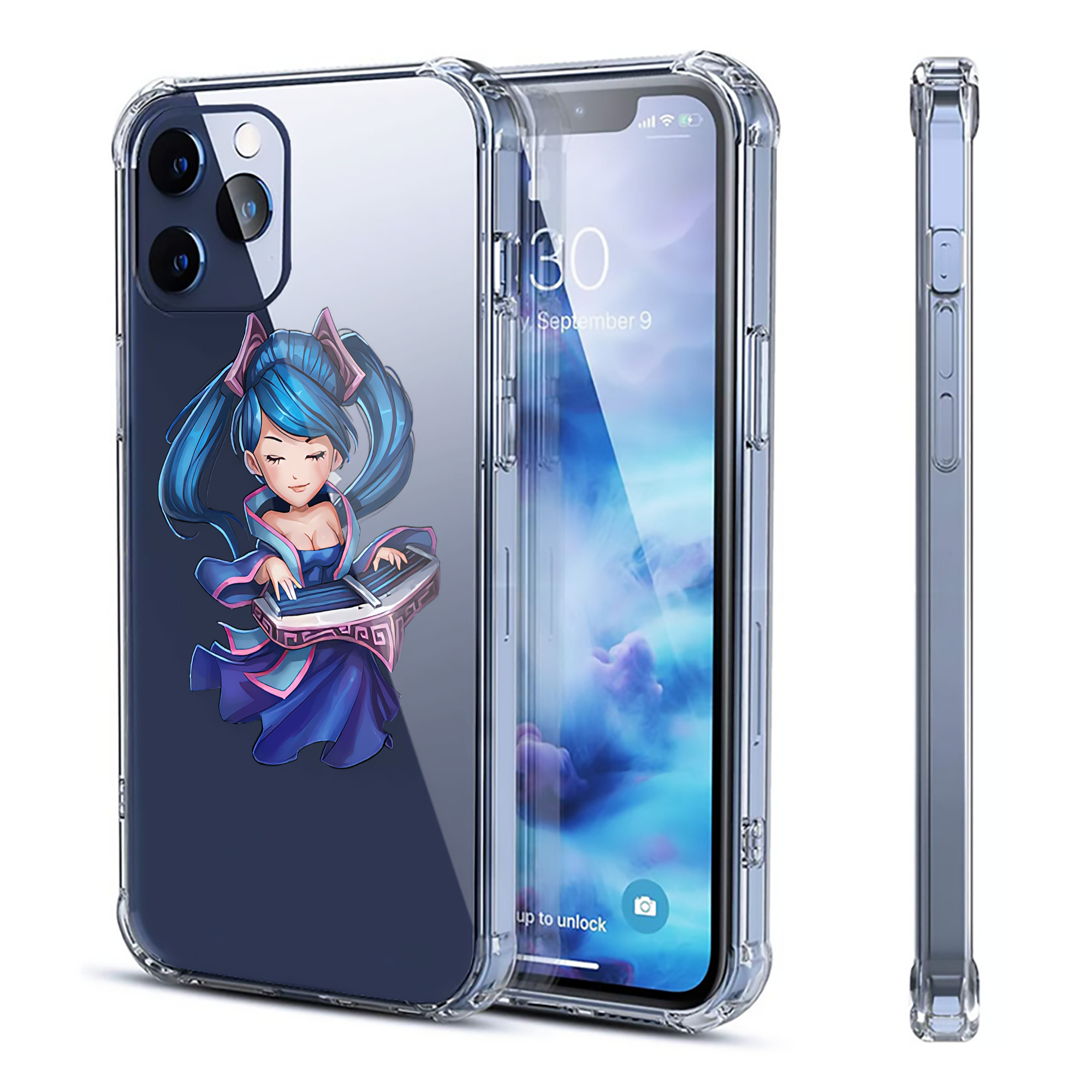 （画像用） リーグ・オブ・レジェンド League of Legends LOL 【iPhone 12シリーズ対応】透明スマホケース（クリアソフトケース）